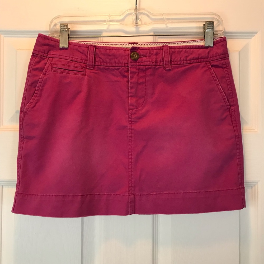 Old Navy NWOT Fuchsia Cotton Mini Skirt.